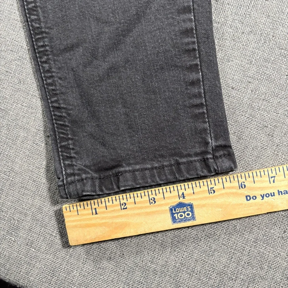 Levi's 511 Slim Fit Jeans Men 29x30 (Fits 29x28) Faded Black Stretch Denim Pants